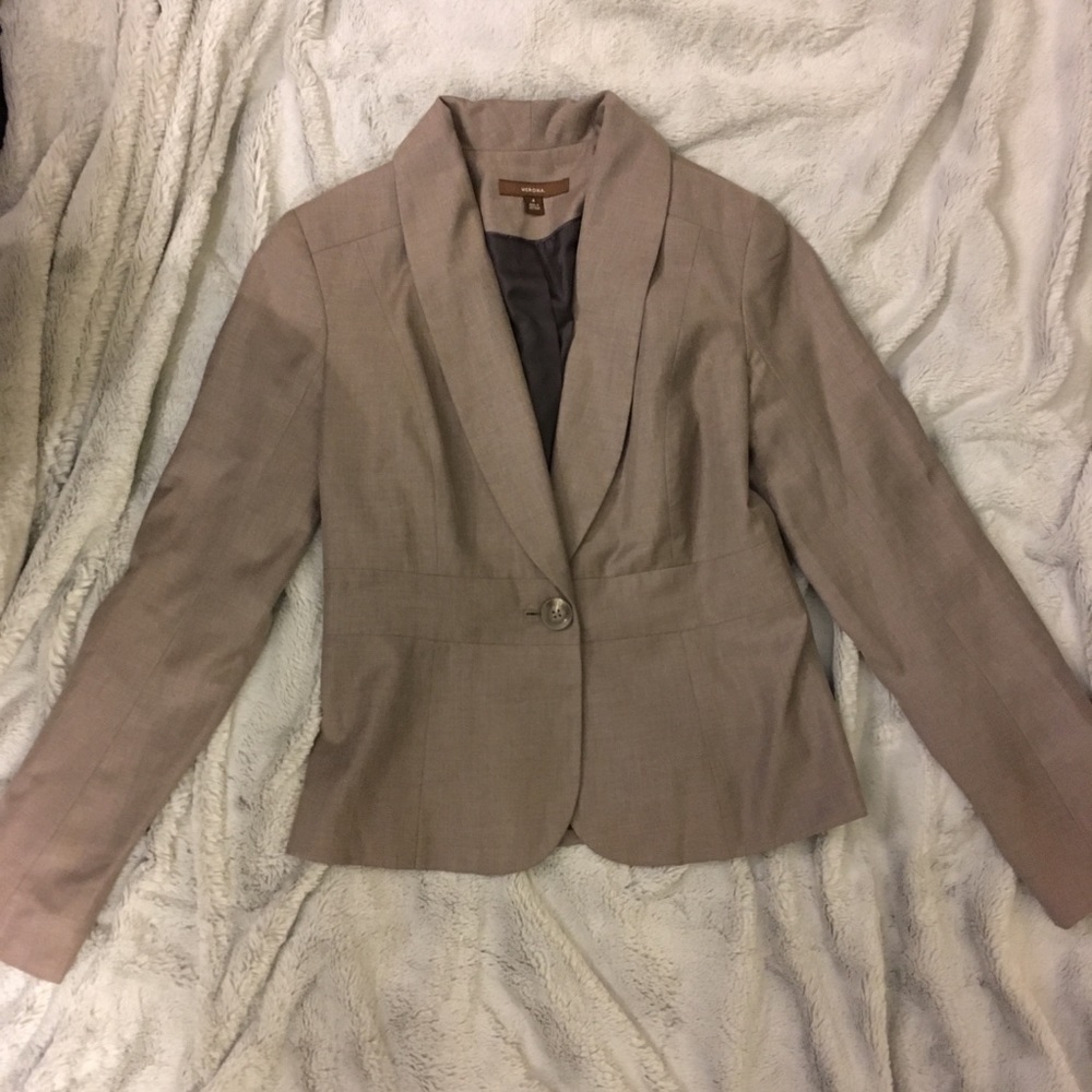 Merona Tan Women’s Blazer
